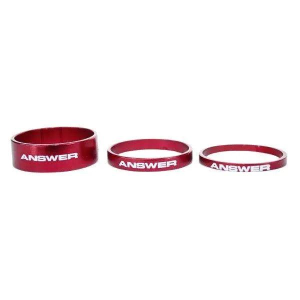 Answer BMX Alloy Spacer Pack - Reggies BMX