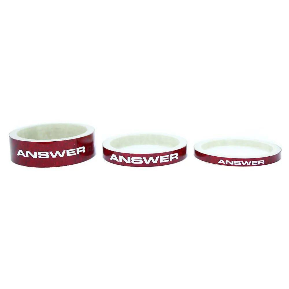 Answer BMX Carbon Headset Spacer 3-Pack - Reggies BMX