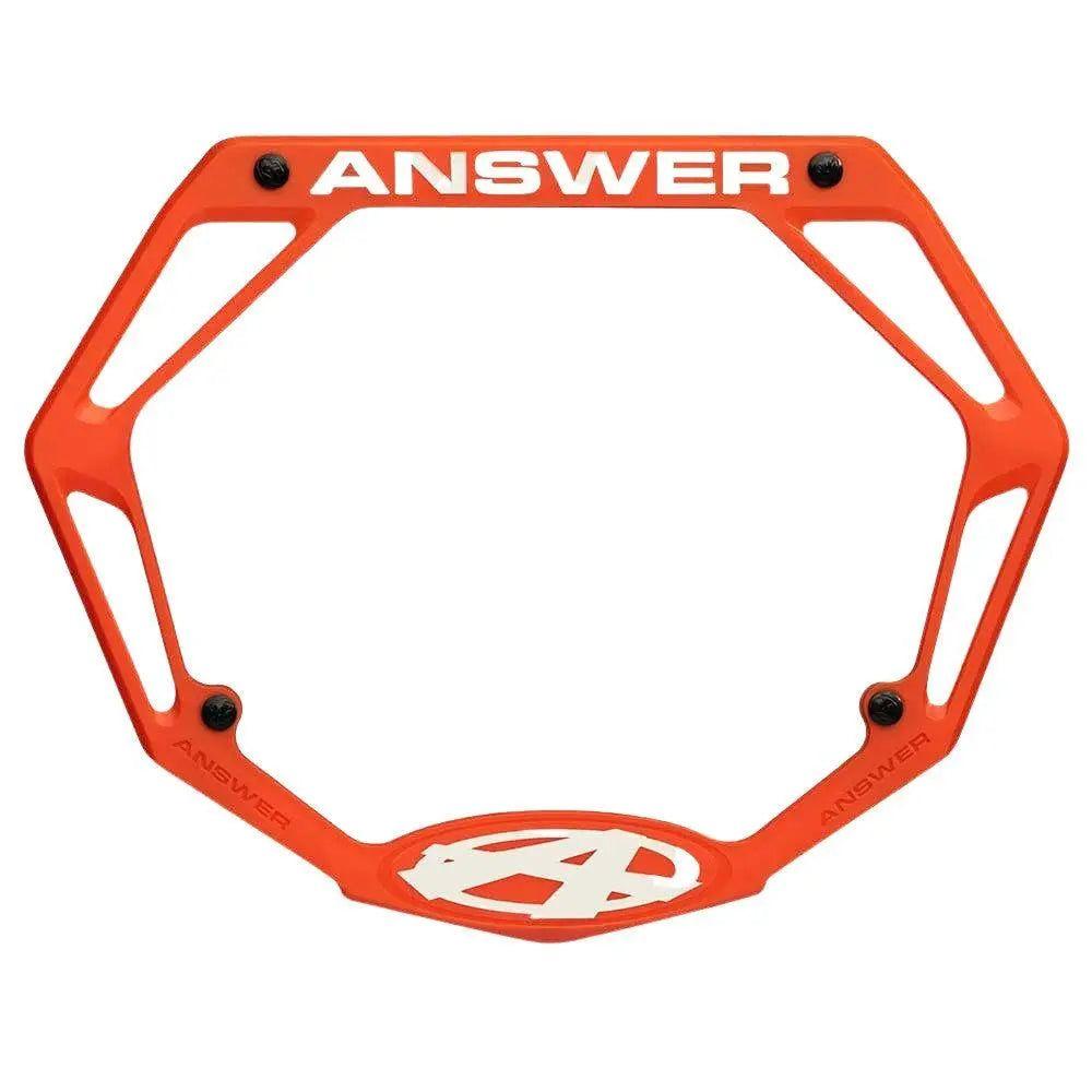 Answer BMX Mini 3D Number Plates - Reggies BMX