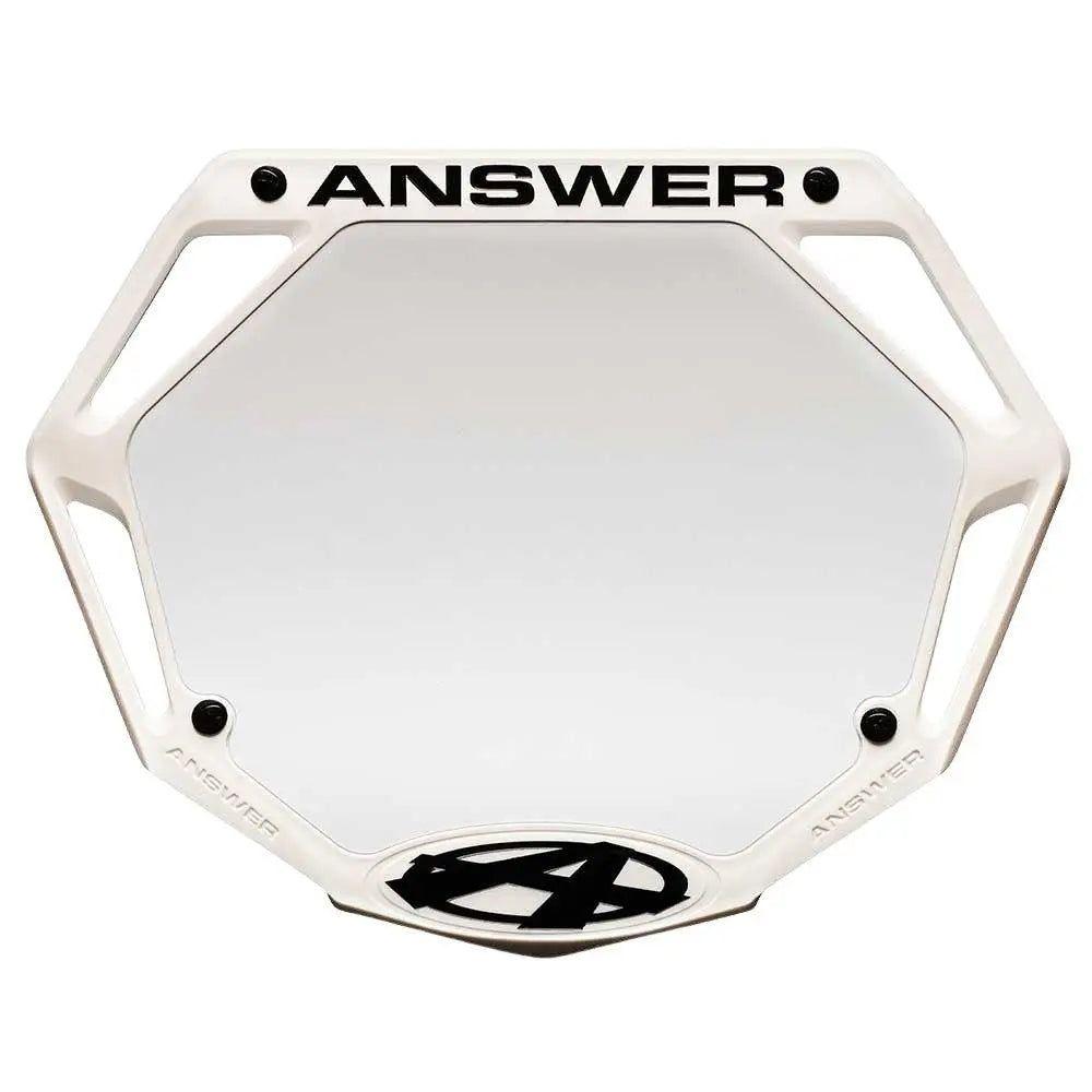 Answer BMX Mini 3D Number Plates - Reggies BMX