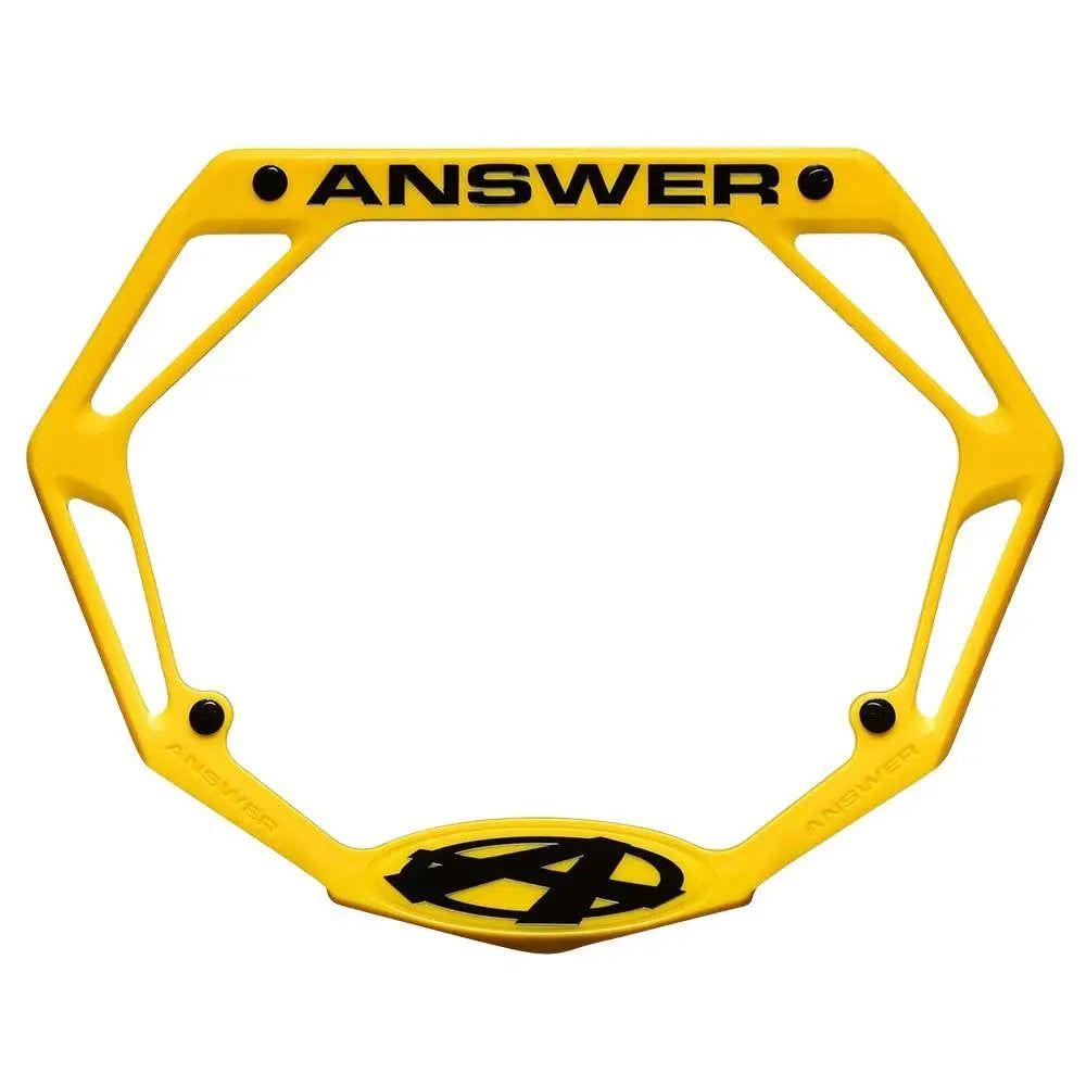 Answer BMX Mini 3D Number Plates - Reggies BMX