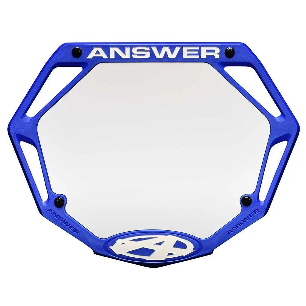 Answer BMX Pro 3D Number Plate - Reggies BMX