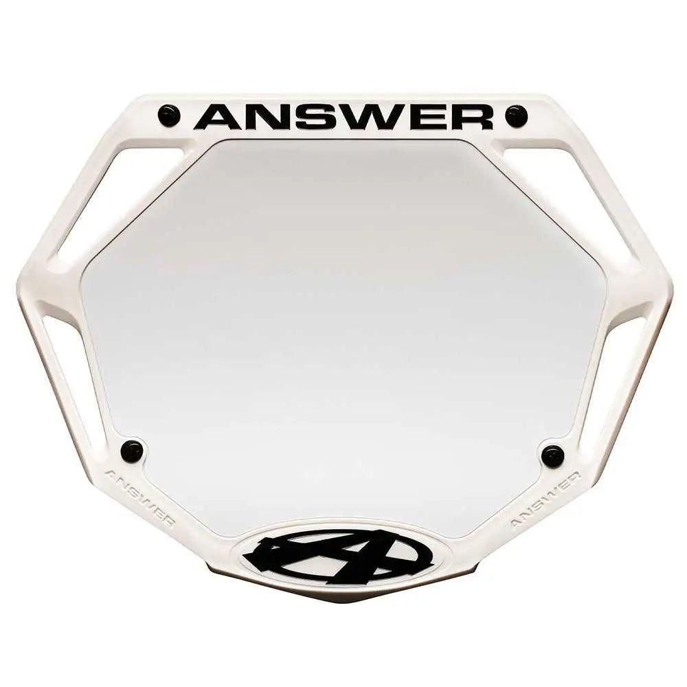 Answer BMX Pro 3D Number Plate - Reggies BMX