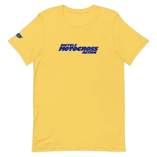 BMX Action T-Sleeve Jersey Yellow - Reggies BMX