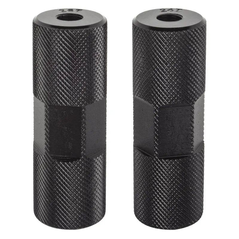 Black Ops Axle Pegs Knurled - Reggies BMX