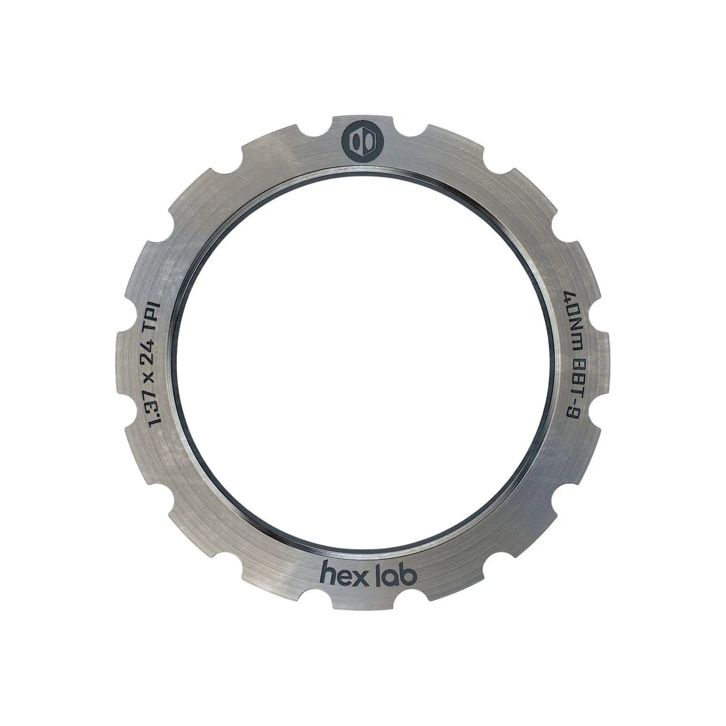 Box Hex Lab Titanium Lock Ring - Reggies BMX