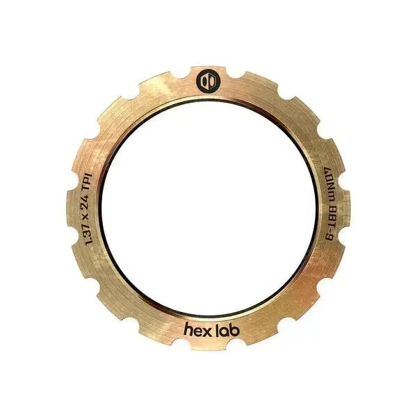 Box Hex Lab Titanium Lock Ring - Reggies BMX