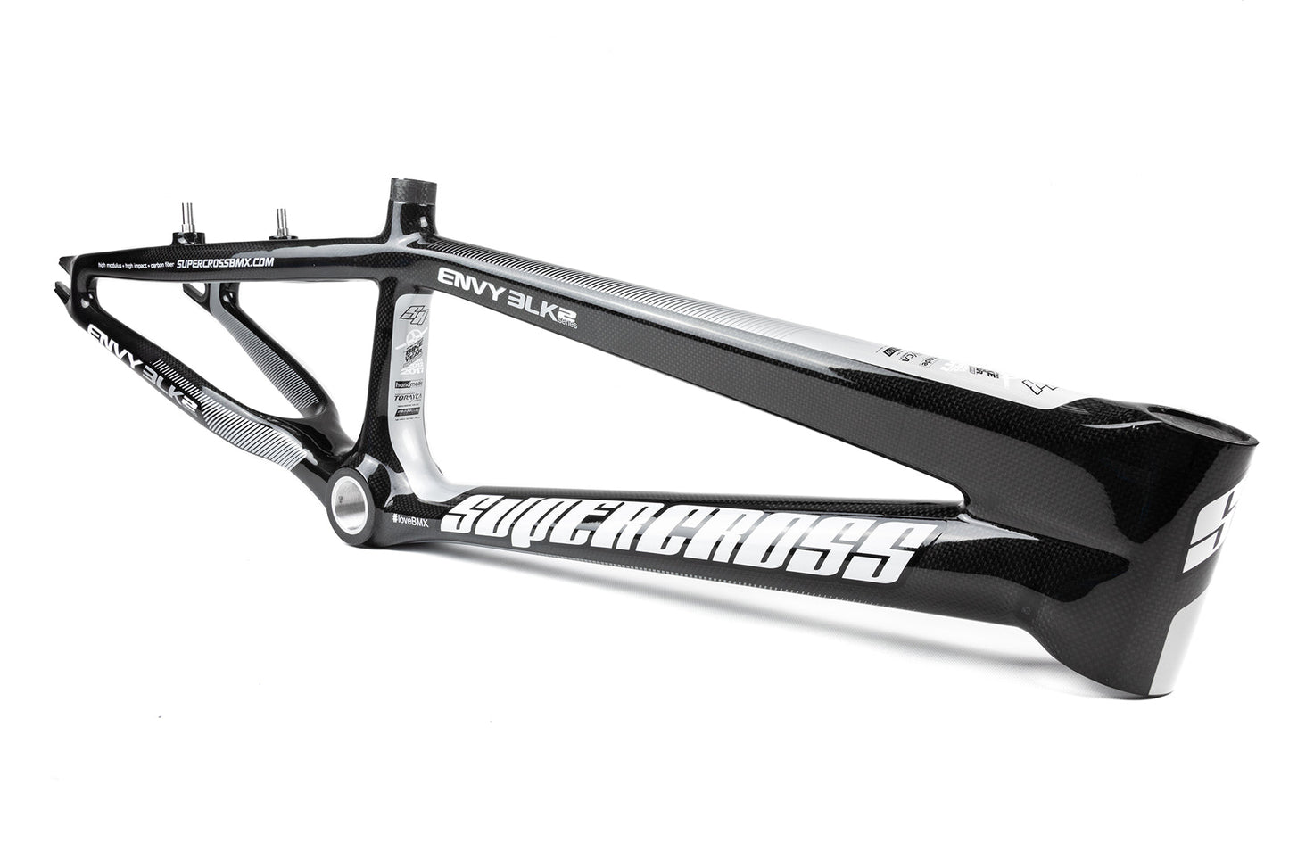 Cuadro BMX Supercross ENVY BLK 2 - Cuadro de carreras BMX de fibra de carbono 