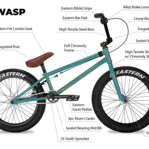 Eastern Bikes Nightwasp 20" Reggies BMX