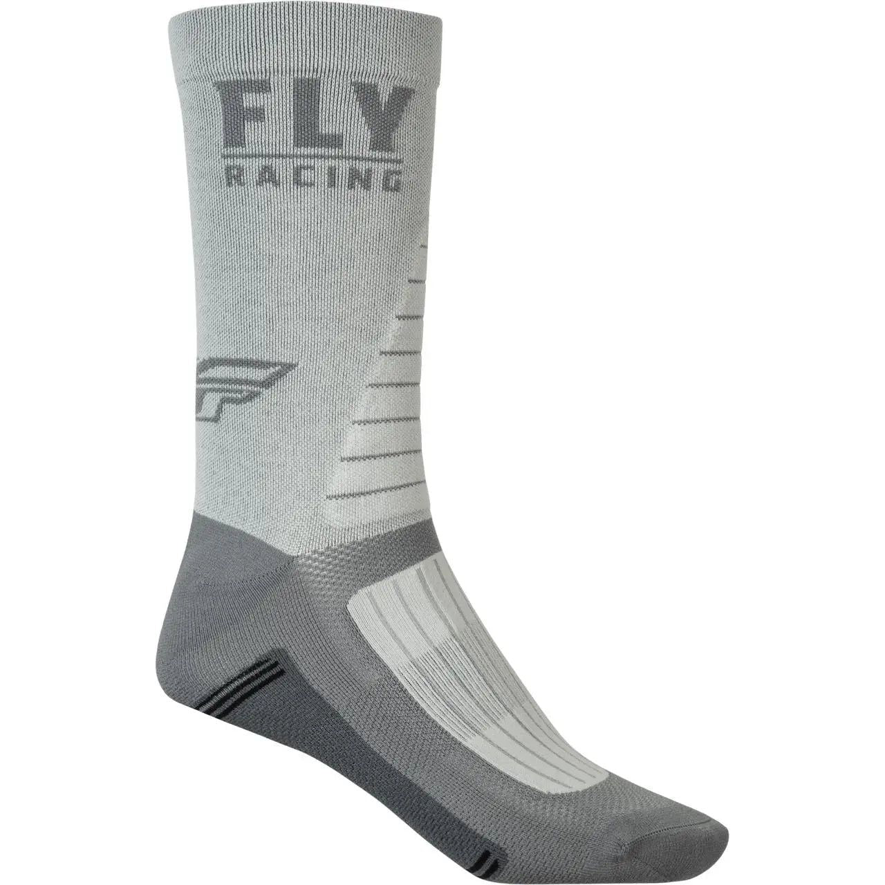 Fly Racing Factory Rider Sock Grey - Reggies BMX