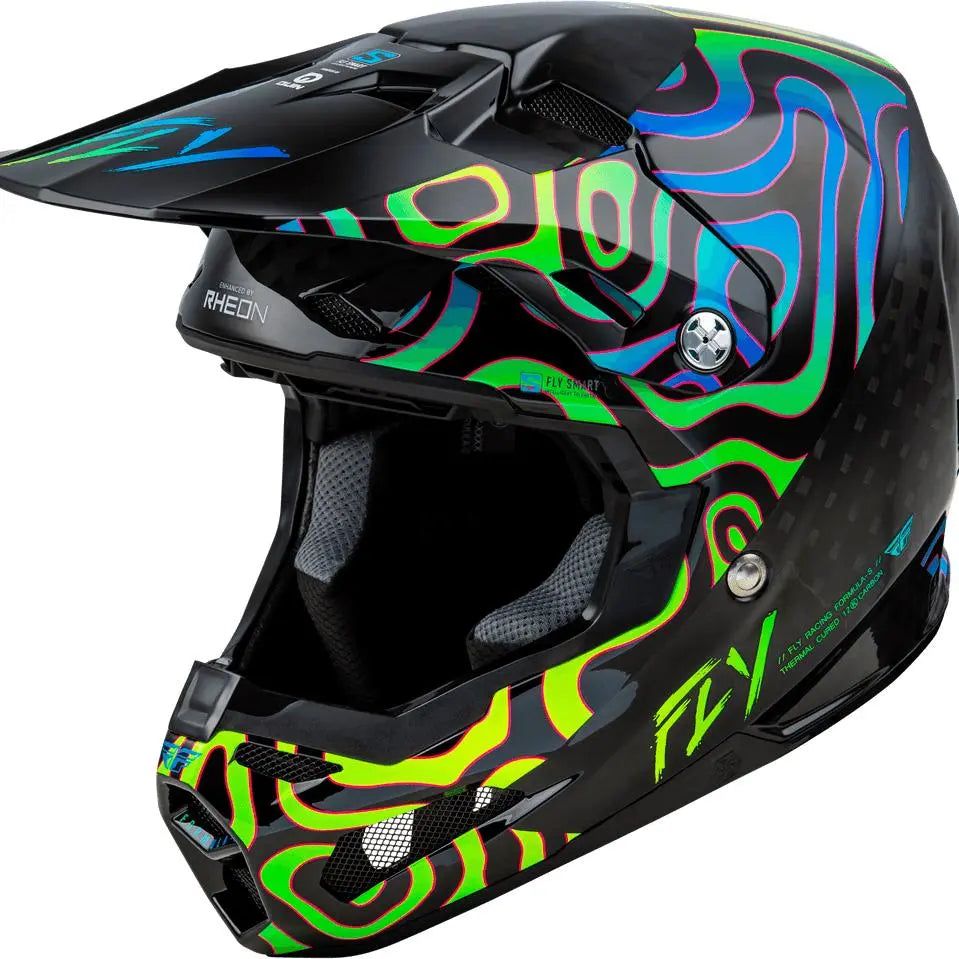 Fly Racing Helmet Formula S Carbon with AIS (2025) - Reggies BMX