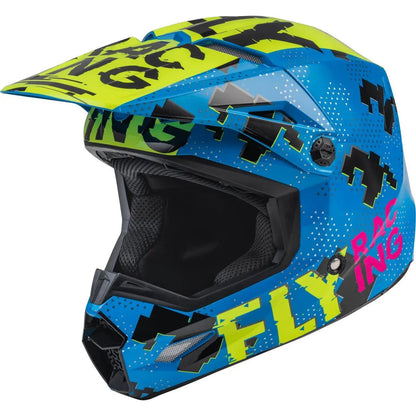 Fly Racing Helmet Full Face Kinetic Scan Youth - Reggies BMX