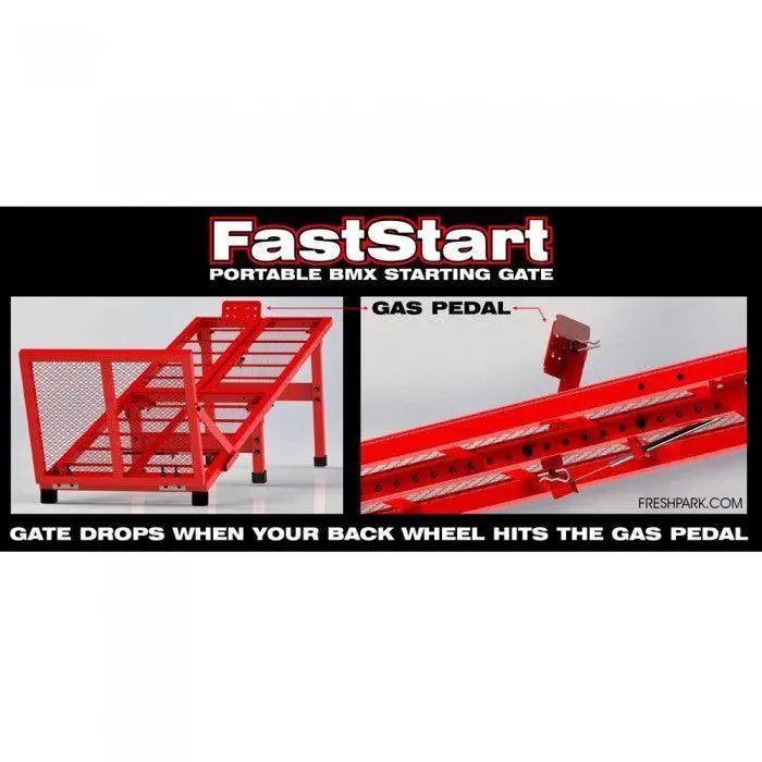 Freshpark Gate BMX FastStart Portable Starting Gate with Grip Tape - Reggies BMX