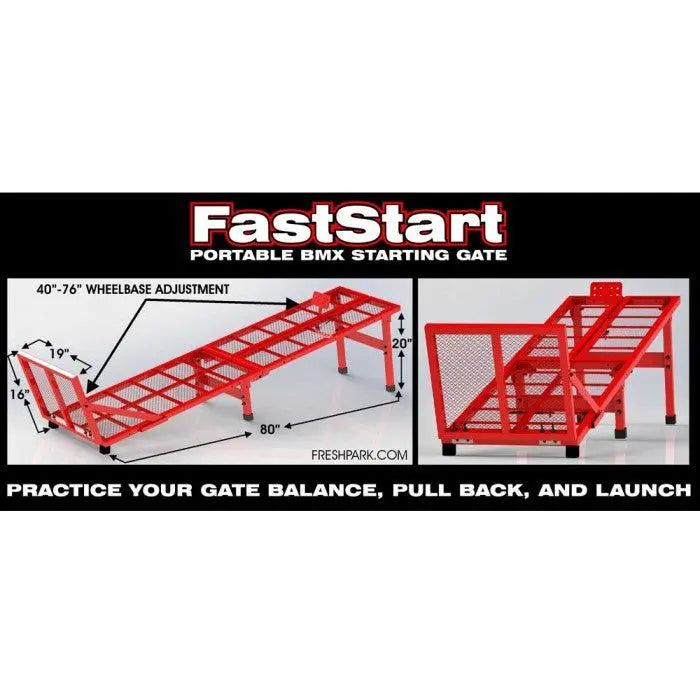 Freshpark Gate BMX FastStart Portable Starting Gate with Grip Tape - Reggies BMX