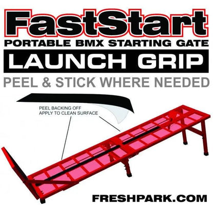 Freshpark Gate BMX FastStart Portable Starting Gate with Grip Tape - Reggies BMX