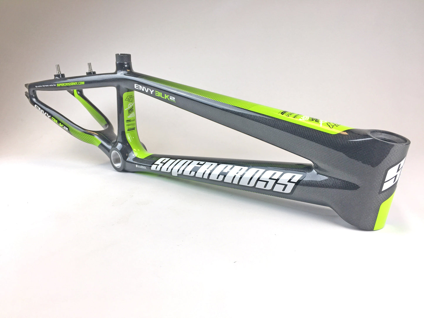 Cuadro BMX Supercross ENVY BLK 2 - Cuadro de carreras BMX de fibra de carbono 