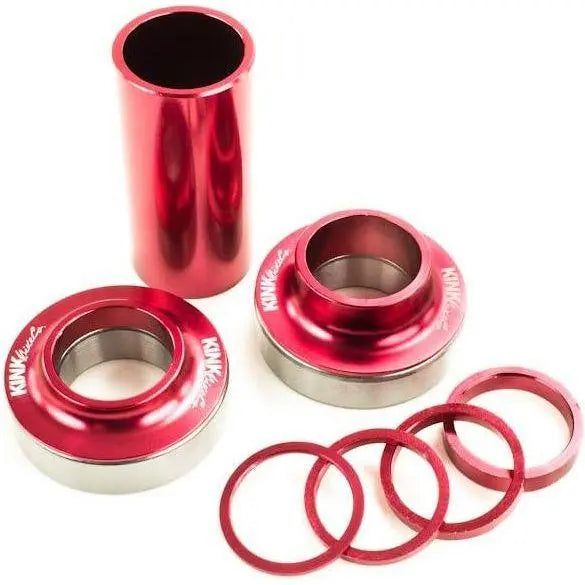 Kink Bottom Bracket Spanish 22mm Red - Reggies BMX