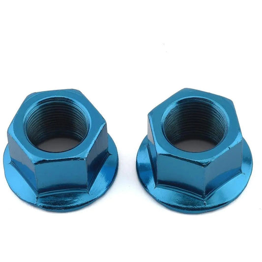 MCS Hub Parts ED 14mm Hub Axle Nuts (Pair) - Reggies BMX