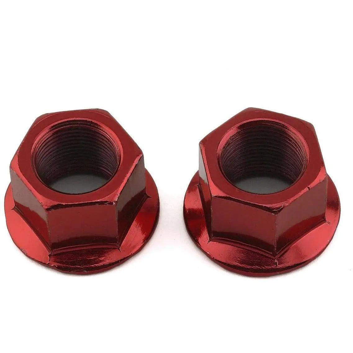 MCS Hub Parts ED 14mm Hub Axle Nuts (Pair) - Reggies BMX