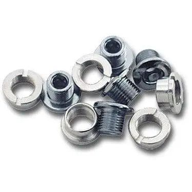 MCS Steel Chainring Bolts Chrome - Reggies BMX