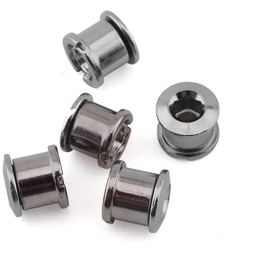 MCS Steel Chainring Bolts Chrome - Reggies BMX