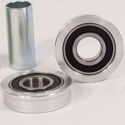 Profile Racing American Retro Bottom Bracket 19mm Axle Silver Profile Racing