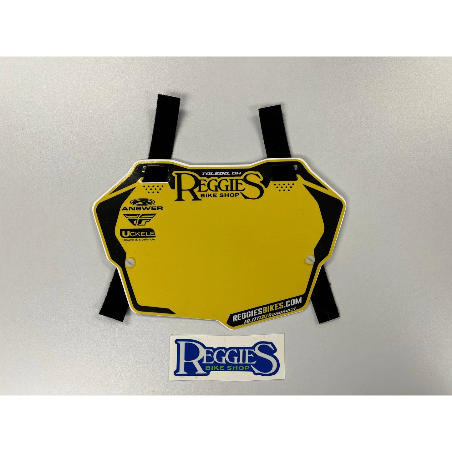 Reggie's BMX 2019 Mini Plates (Gold Backing) - Reggies BMX