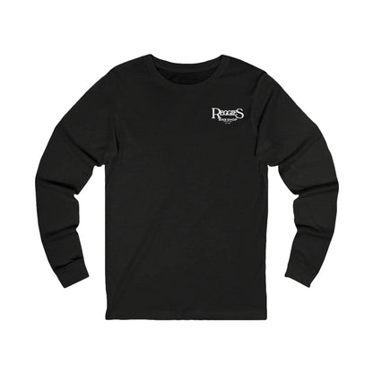 Reggies Bike Shop  Adult Jersey Long Sleeve Tee Printify