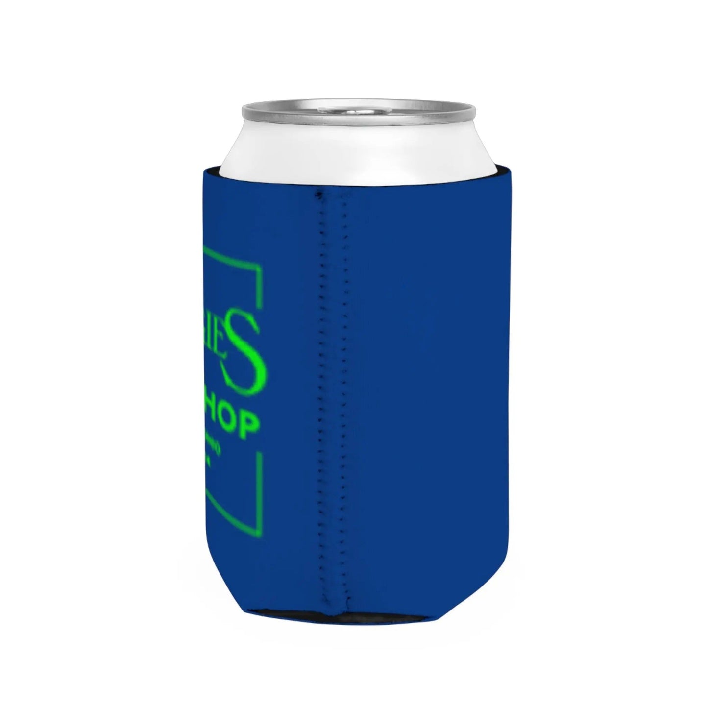 Reggies Bike Shop Can Cooler Sleeve Printify