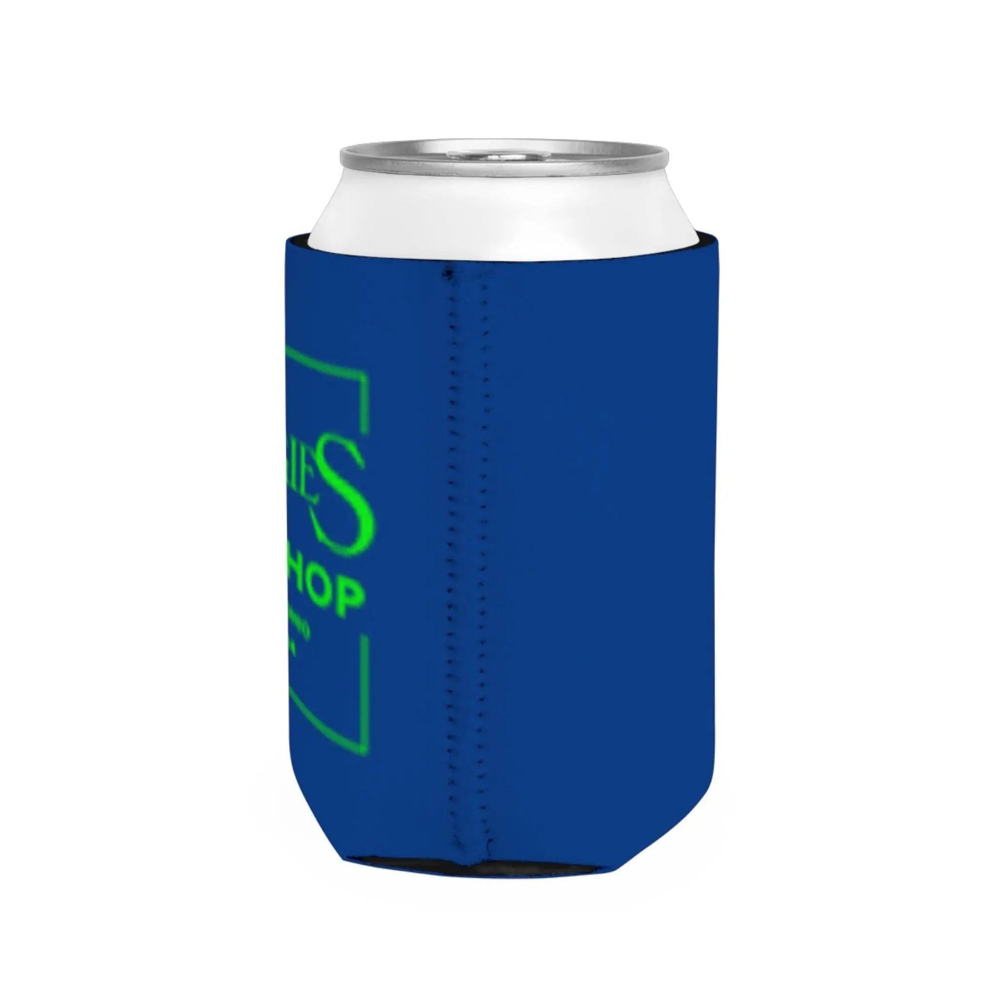 Reggies Bike Shop Can Cooler Sleeve Printify