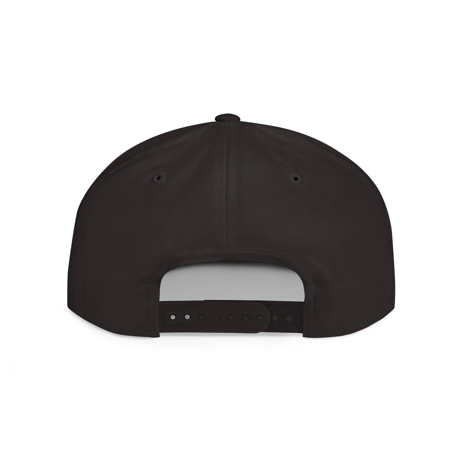 Reggies Bike Shop Flat Bill Snapback Hat Printify