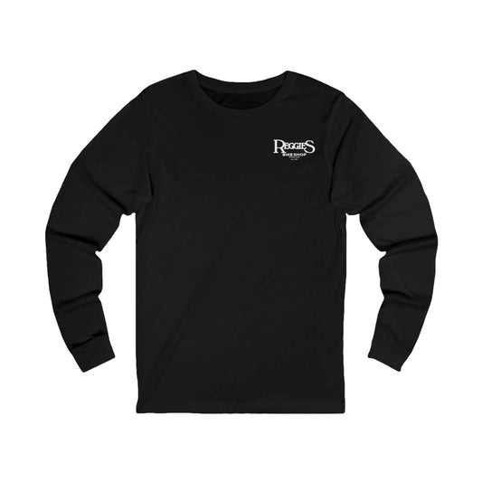 Reggies Bike Shop Unisex Jersey Long Sleeve Tee Printify