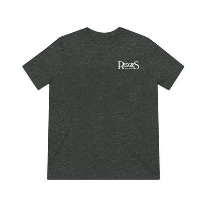 Reggies Square Logo Back T-Shirt Short Sleeve Adult Printify