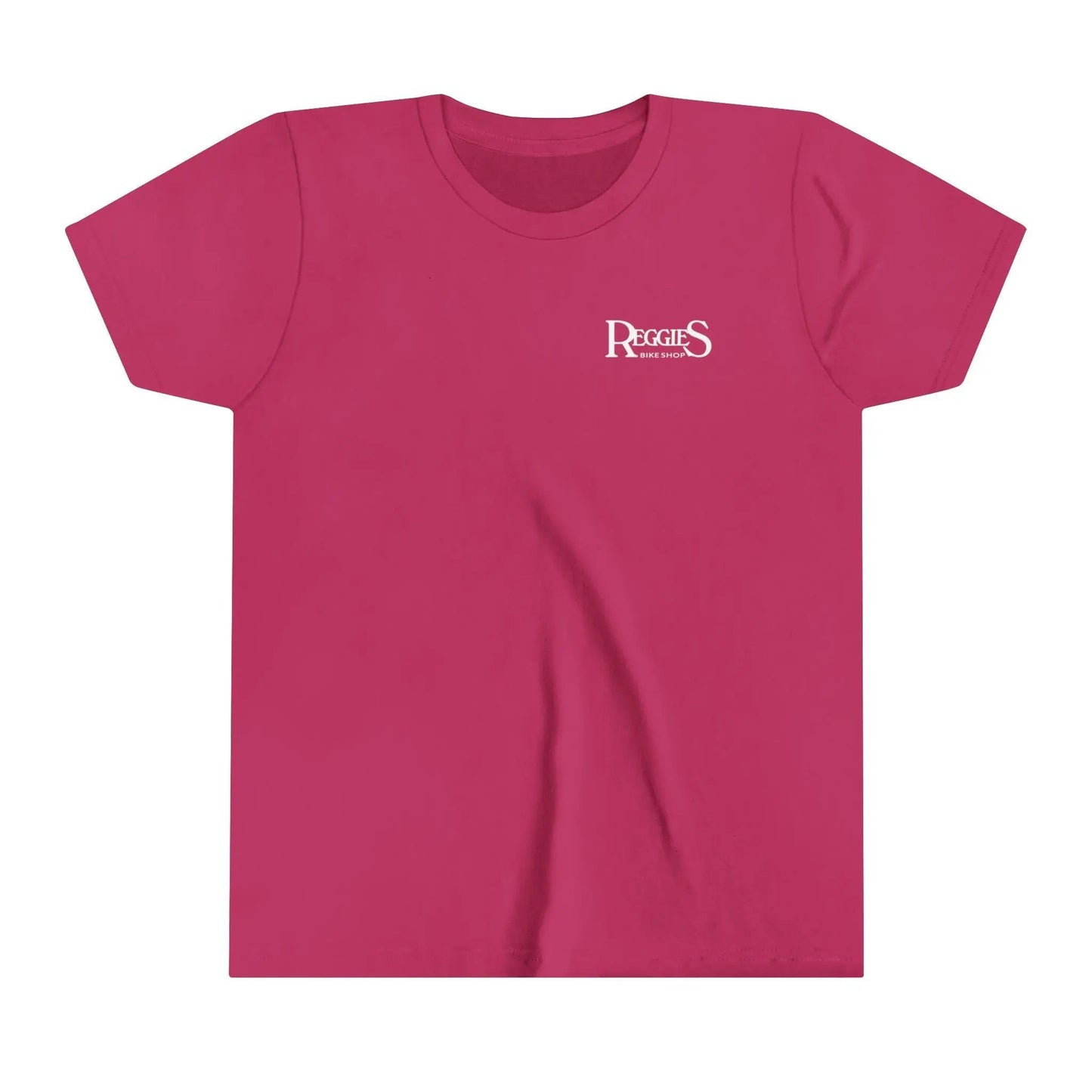 Reggies Square Logo Back T-Shirt Short Sleeve Youth Printify