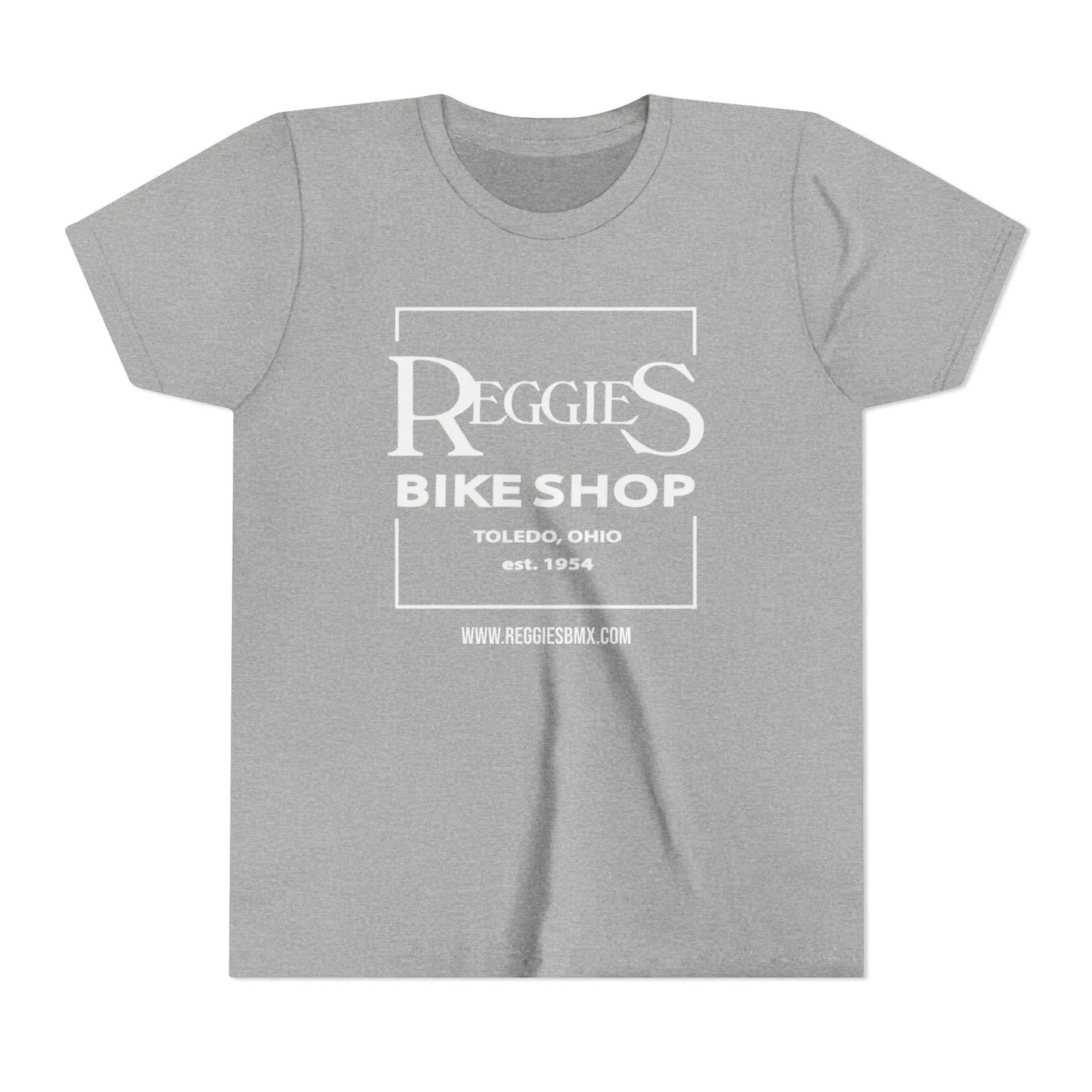 Reggies Square Logo Touth T-Shirt Short Sleeve Printify