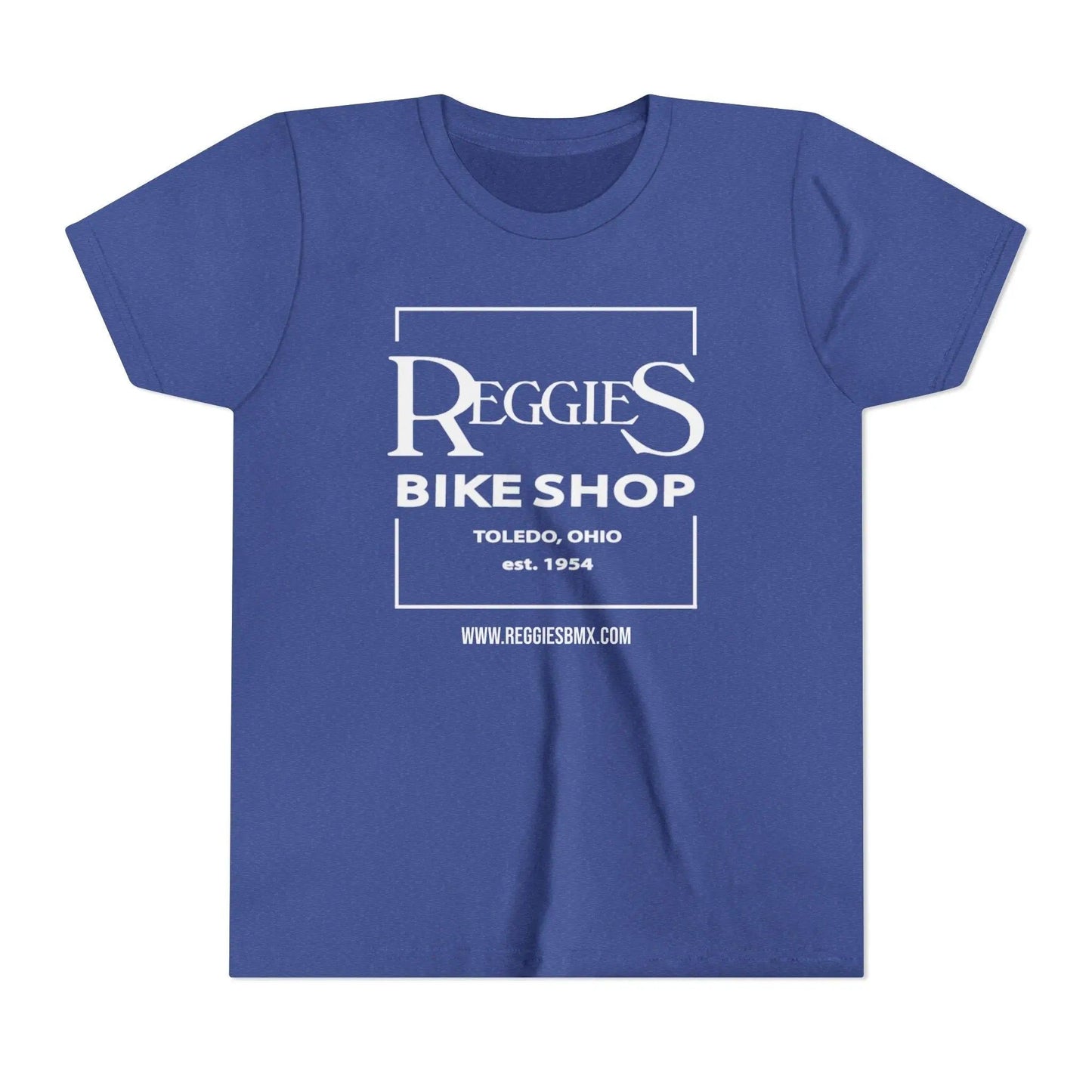 Reggies Square Logo Touth T-Shirt Short Sleeve Printify