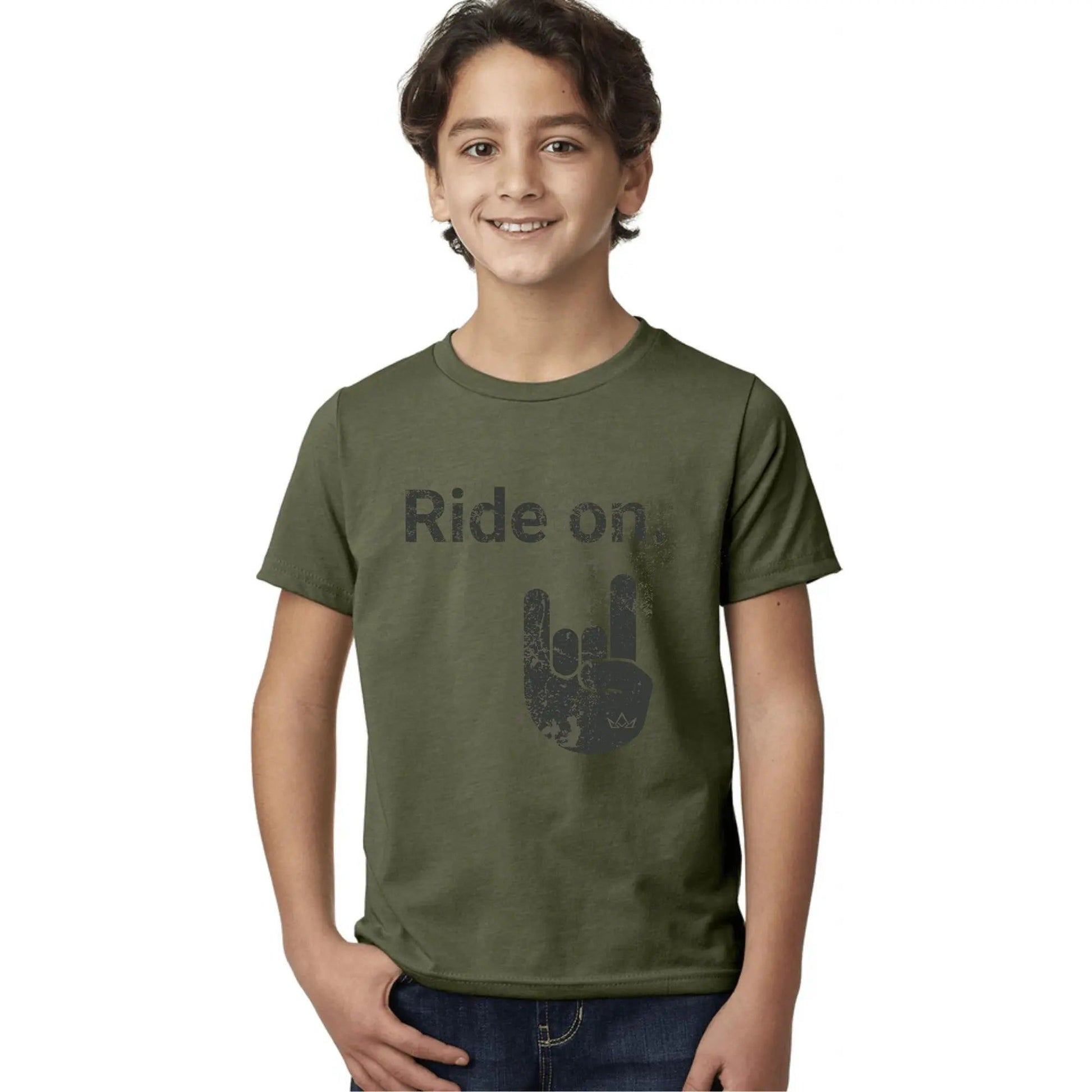 Ride On. Youth Tee - Reggies BMX