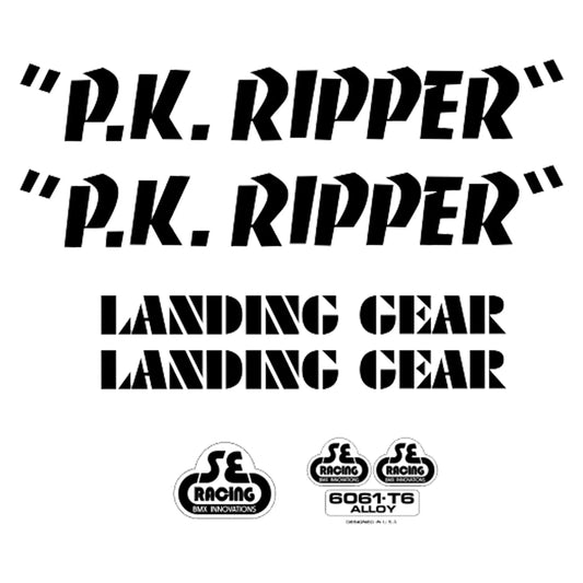 SE Bikes Decal Set P.K Ripper - Reggies BMX