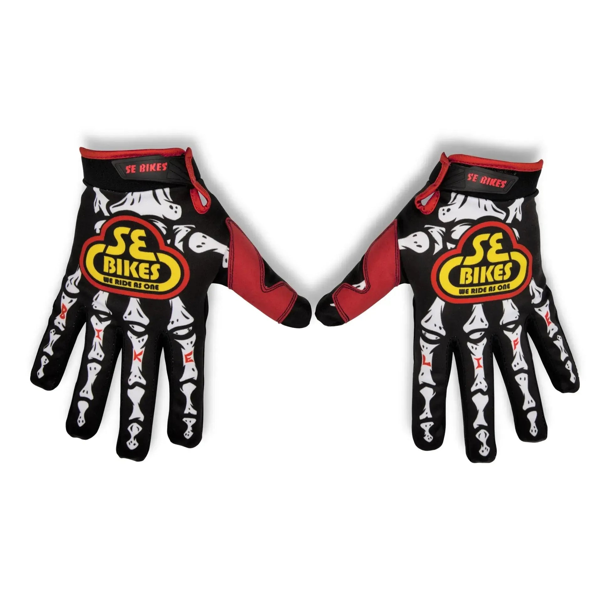 SE Bikes Skeleton Bike Life Gloves - Reggies BMX