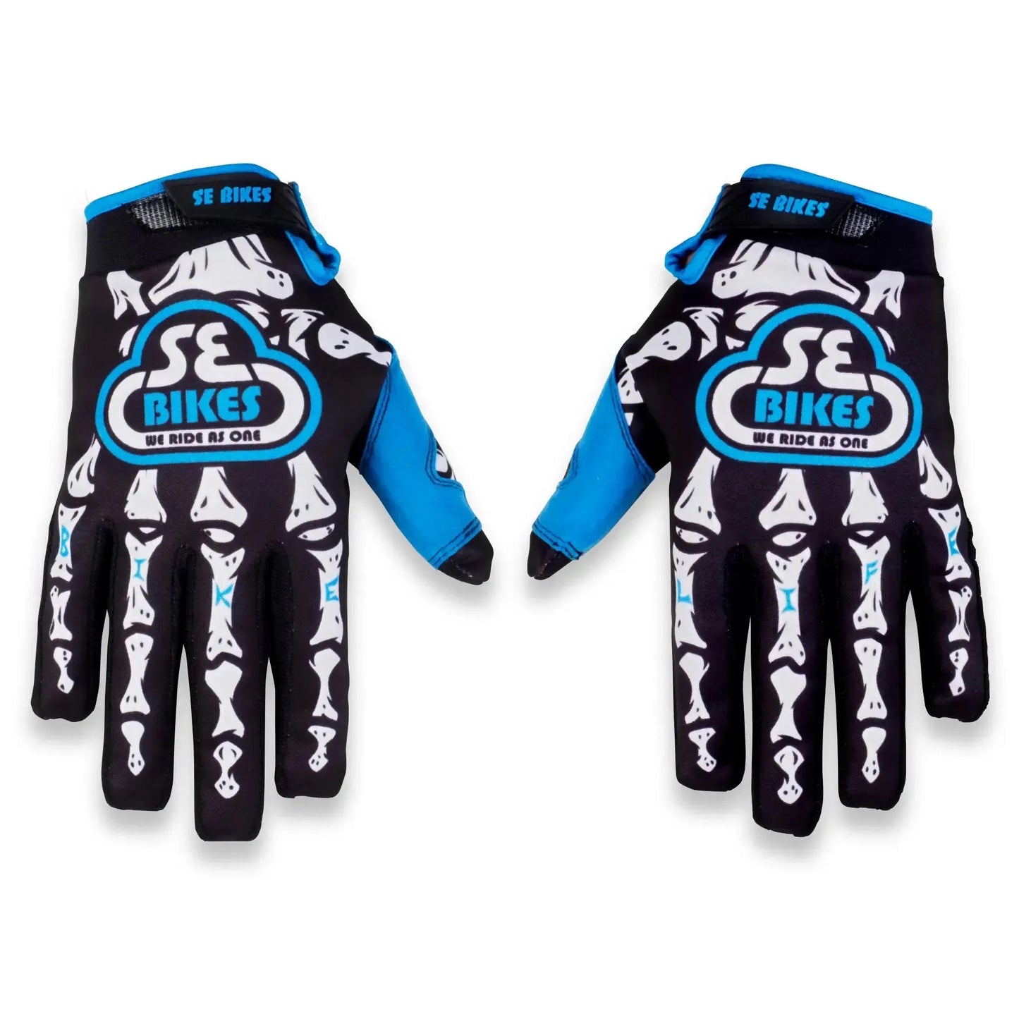 SE Bikes Skeleton Bike Life Gloves - Reggies BMX