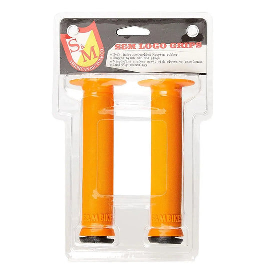 S&M Bikes Grips Logo - Reggies BMX