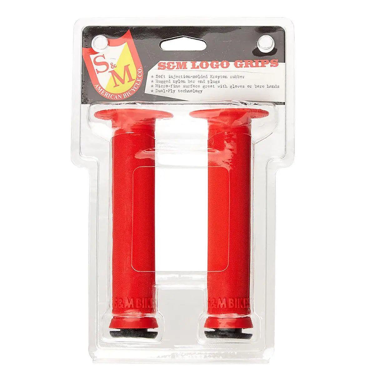 S&M Bikes Grips Logo - Reggies BMX