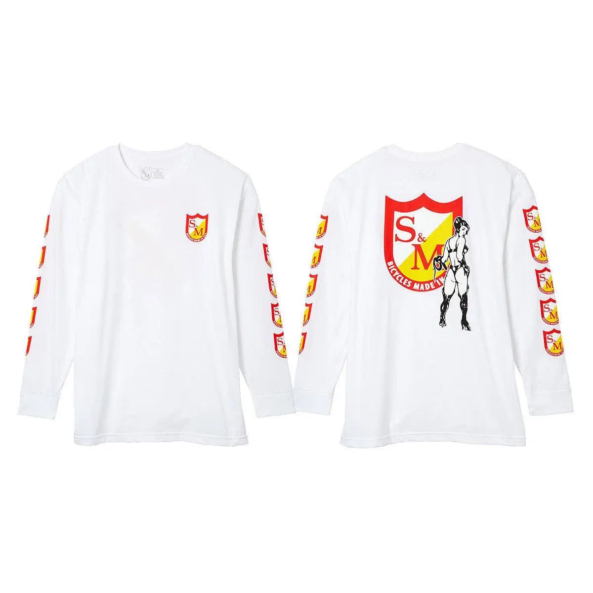 S&M T-Shirt Long Sleeve Whip Girl - Reggies BMX