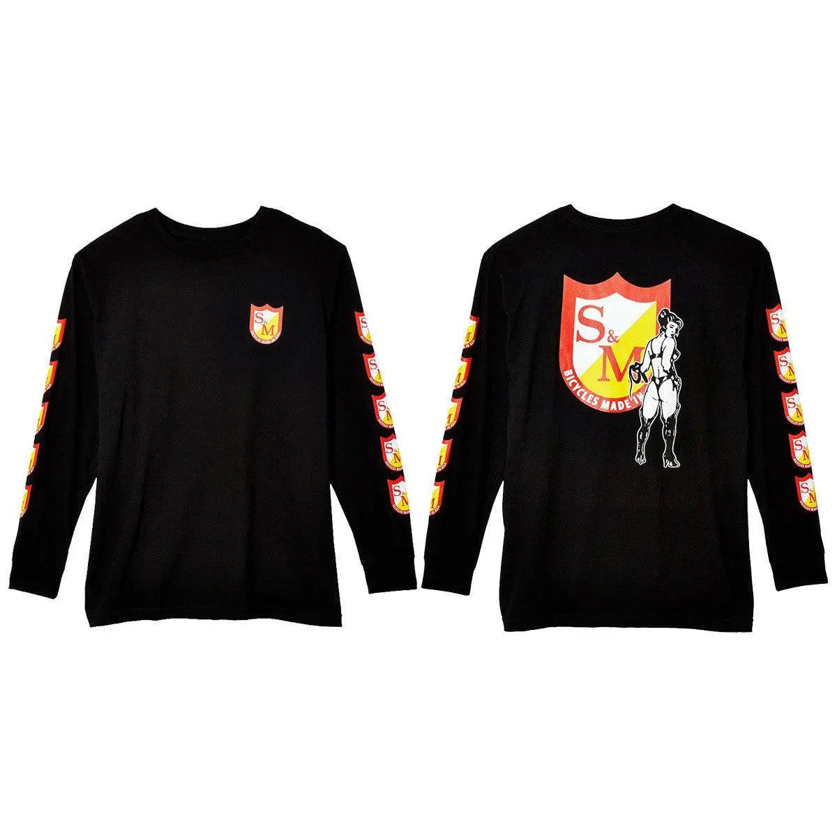 S&M T-Shirt Long Sleeve Whip Girl - Reggies BMX