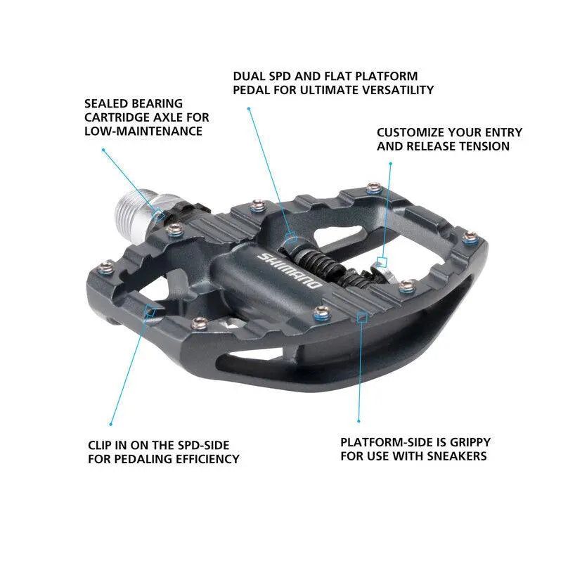 Shimano Pedals Clip PD-EH500 SPD - Reggies BMX