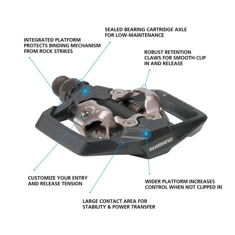 Shimano Pedals Clip PD-ME700 SPD - Reggies BMX