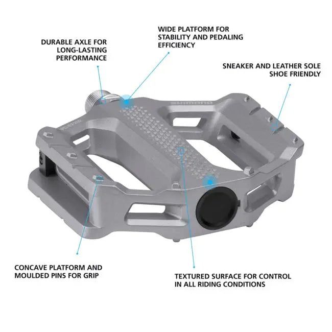 Shimano Pedals Flat PD-EF202 - Reggies BMX