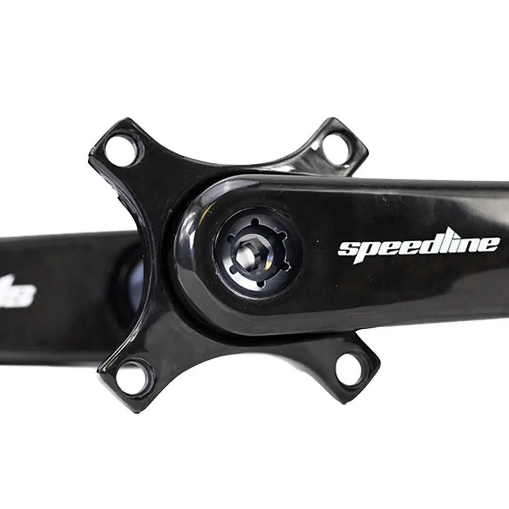 Speedline Parts Crankset Elite Carbon Hollow Carbon Fiber BMX Race - Reggies BMX