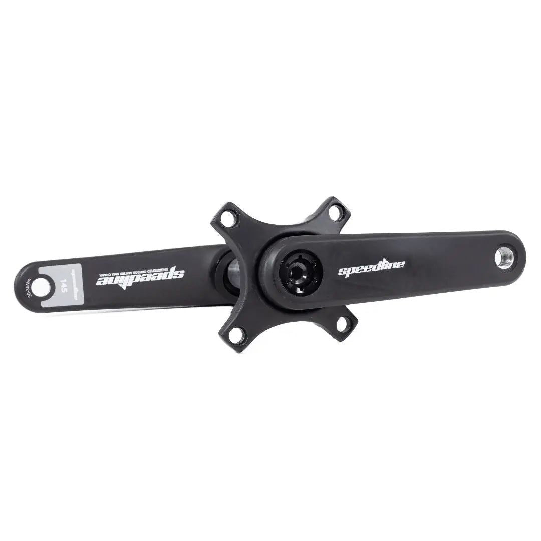 Speedline Parts Crankset Mini Carbon Hollow Carbon Fiber BMX Race - Reggies BMX