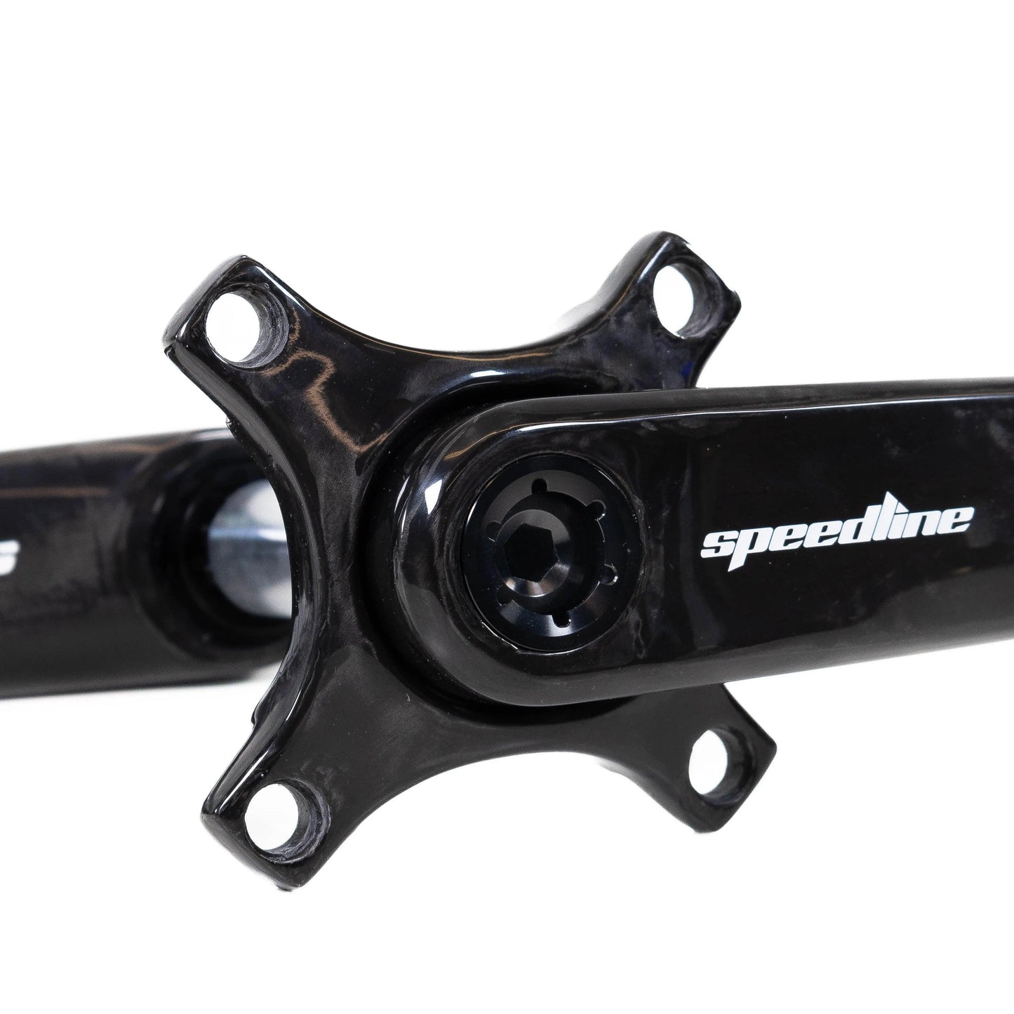 Speedline Parts Crankset Mini Carbon Hollow Carbon Fiber BMX Race - Reggies BMX